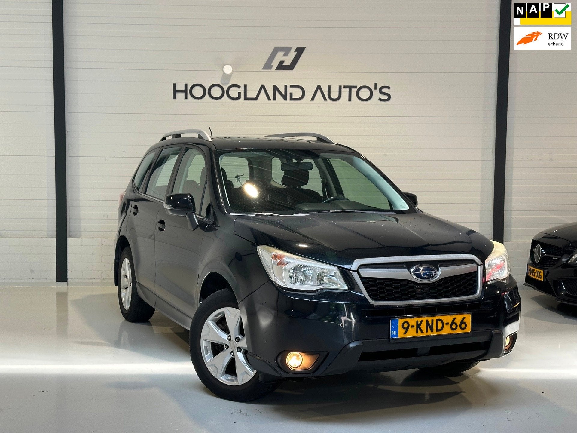 Subaru Forester 2.0 D Luxury Plus 2013 Facelift, Auto's, Subaru, Stof, Gebruikt, Zwart, 4 cilinders