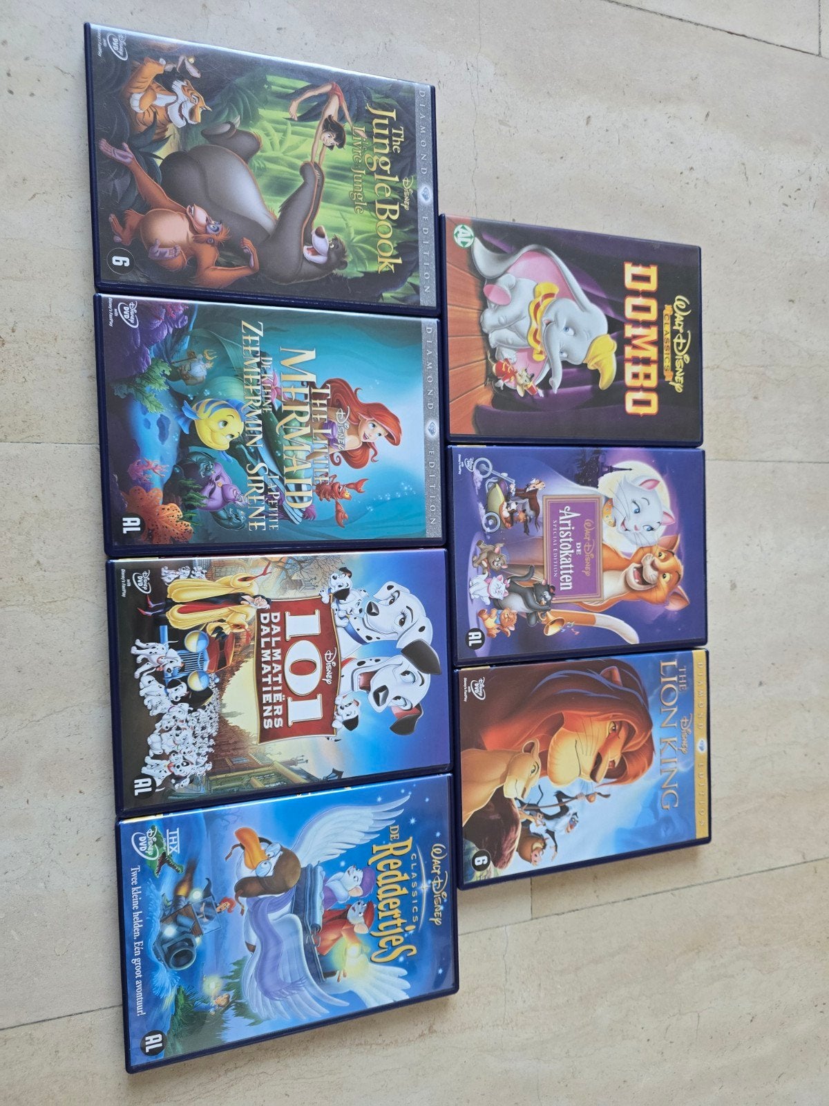 Disney dvd's origineel, Alle leeftijden, Ophalen of Verzenden, Zo goed als nieuw