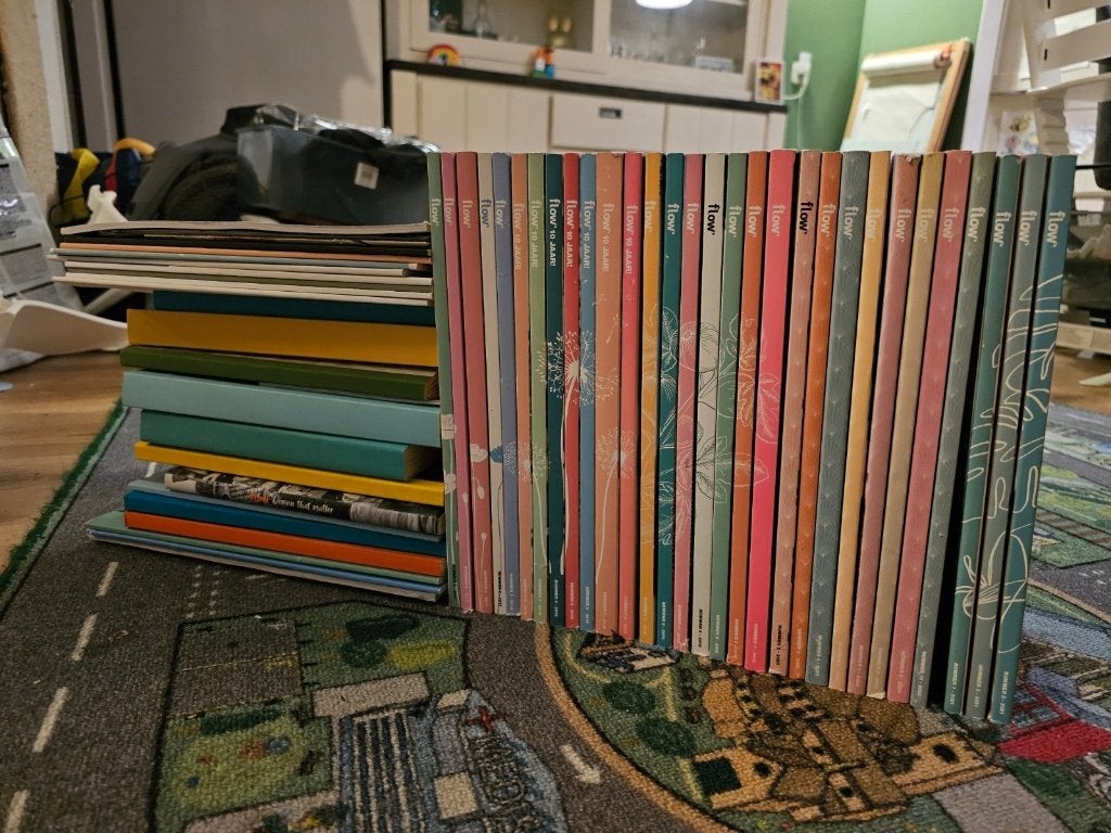 Grote collectie Flow tijdschriften - diverse jaargangen, Boeken, Tijdschriften en Kranten, Ophalen, Gelezen, Glossy