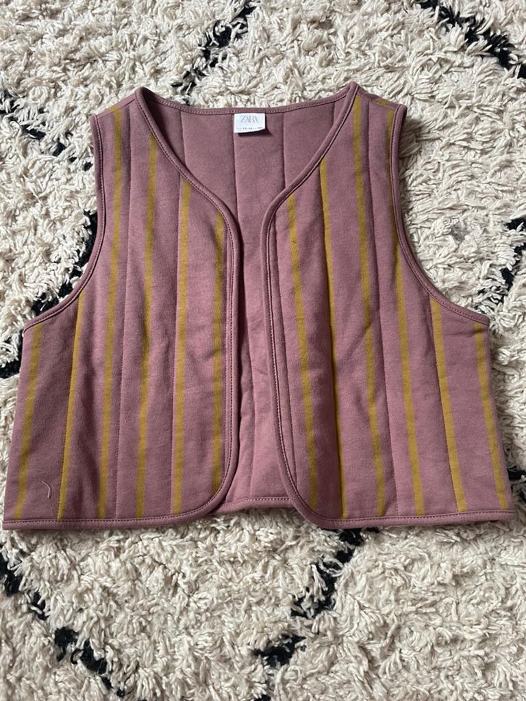 Gestreepye bodywarmer, Kleding | Dames, Ophalen of Verzenden, Nieuw