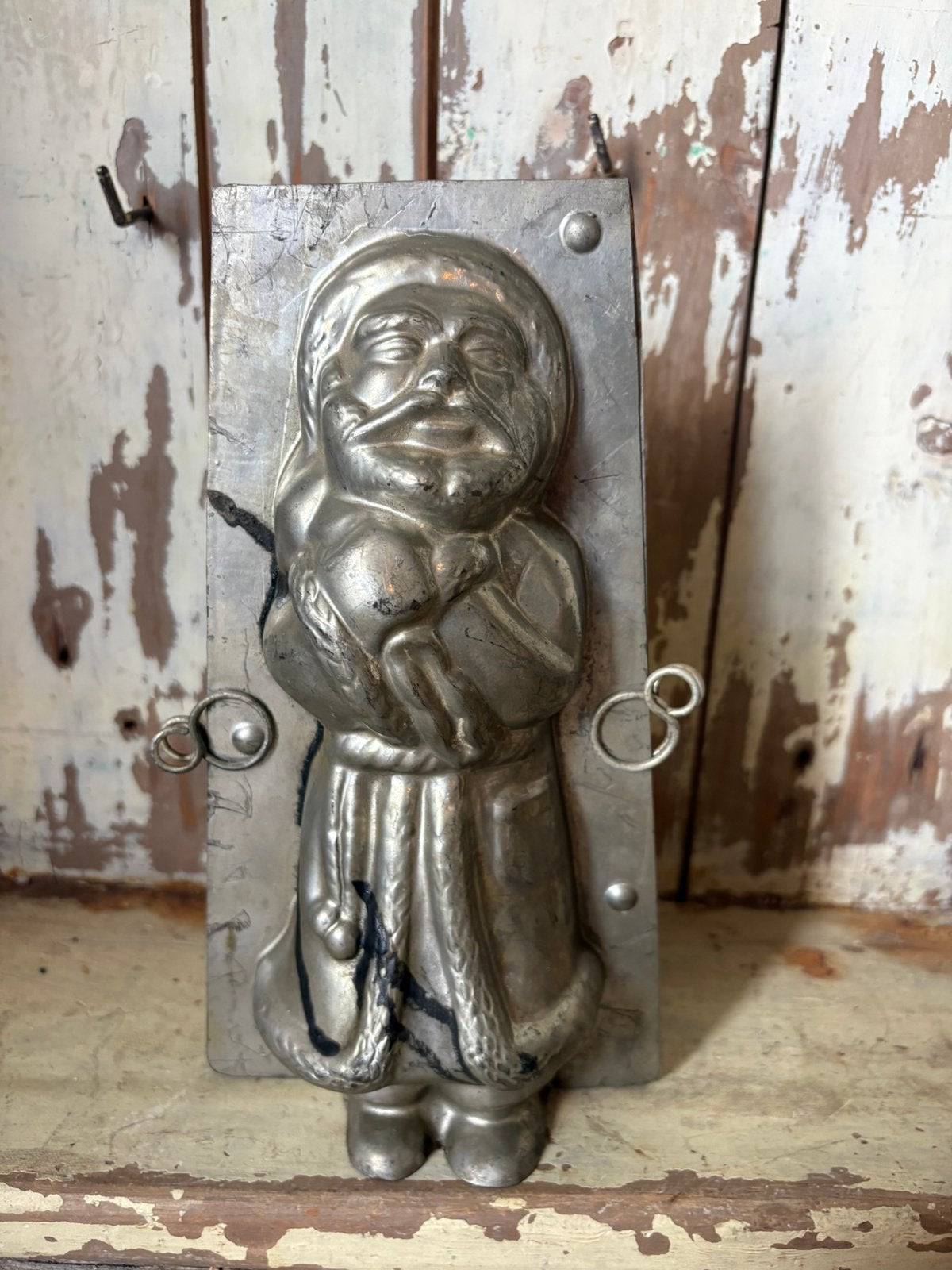 Oude kerstman chocolade mal, Ophalen of Verzenden