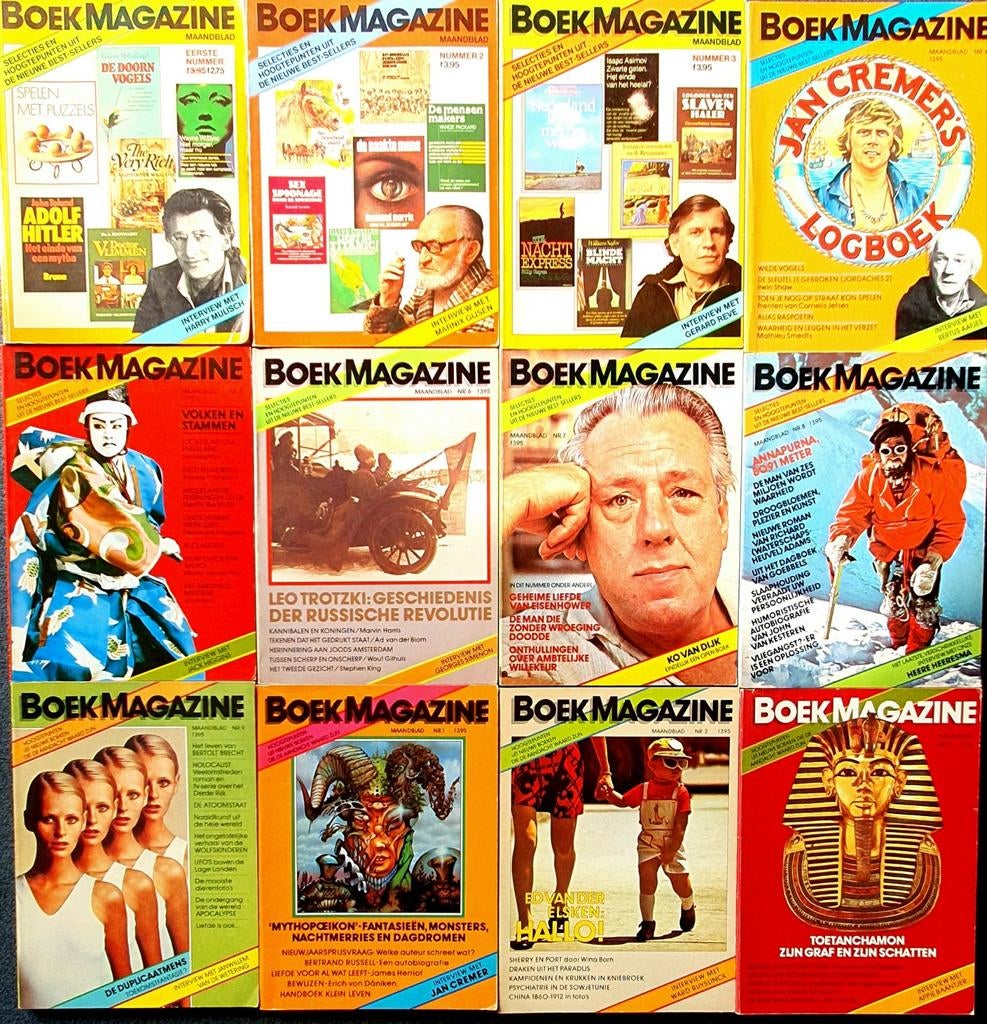 BOEK MAGAZINE Maandblad - Diverse Nummers, Ophalen, Gelezen, Overige typen