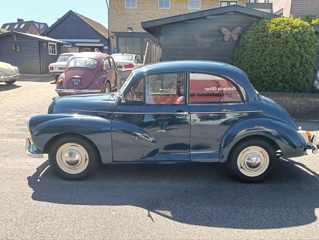 Morris Minor *1971* Blauw Mooie auto, Stuur links!, foto 6