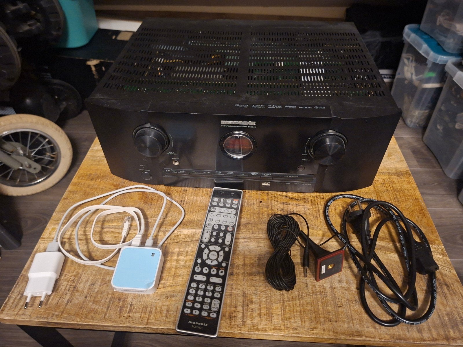 Marantz SR5006 surround reciever, Audio, Tv en Foto, Versterkers en Receivers, Ophalen of Verzenden, Zo goed als nieuw, 120 watt of meer