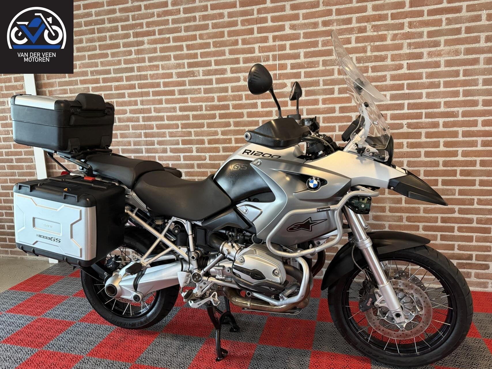 BMW R 1200 GS, kofferset, valbeugels nette staat!, Bedrijf, 1170 cc, Meer dan 35 kW, Toermotor