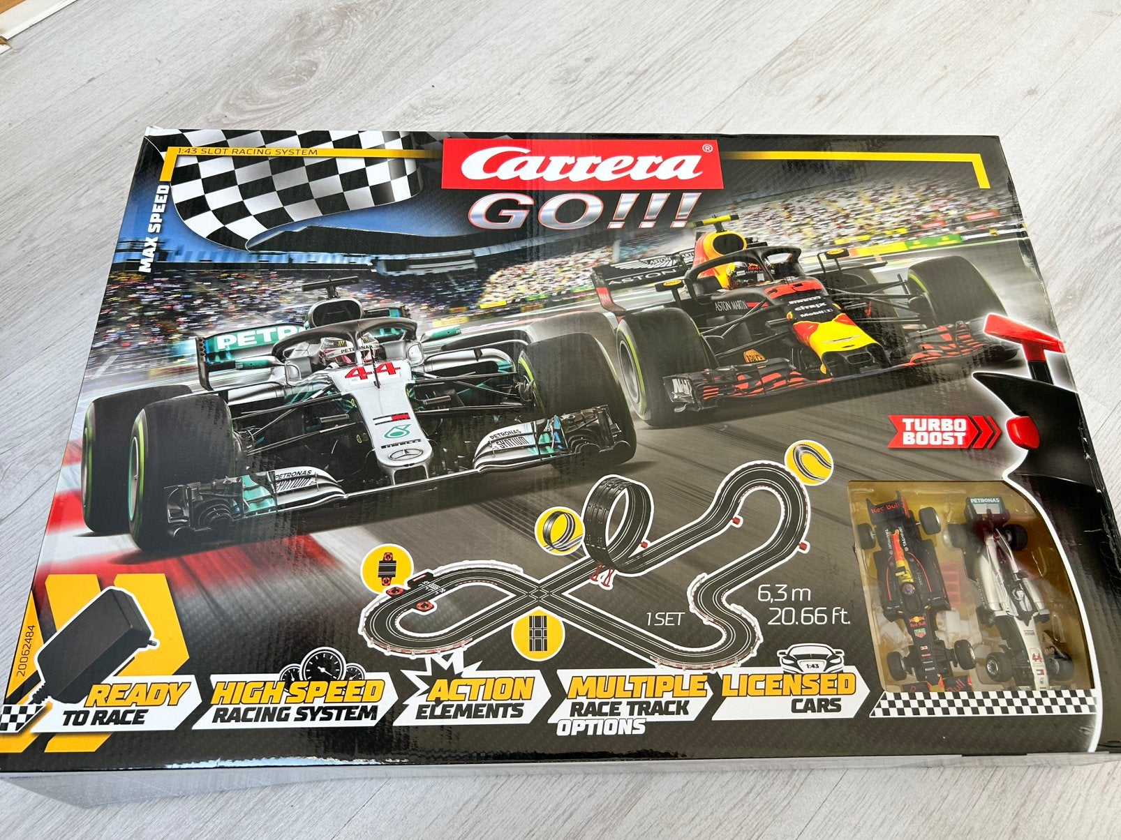 Racebaan carrera GO!, Ophalen, Gebruikt, Elektrisch, Carrera