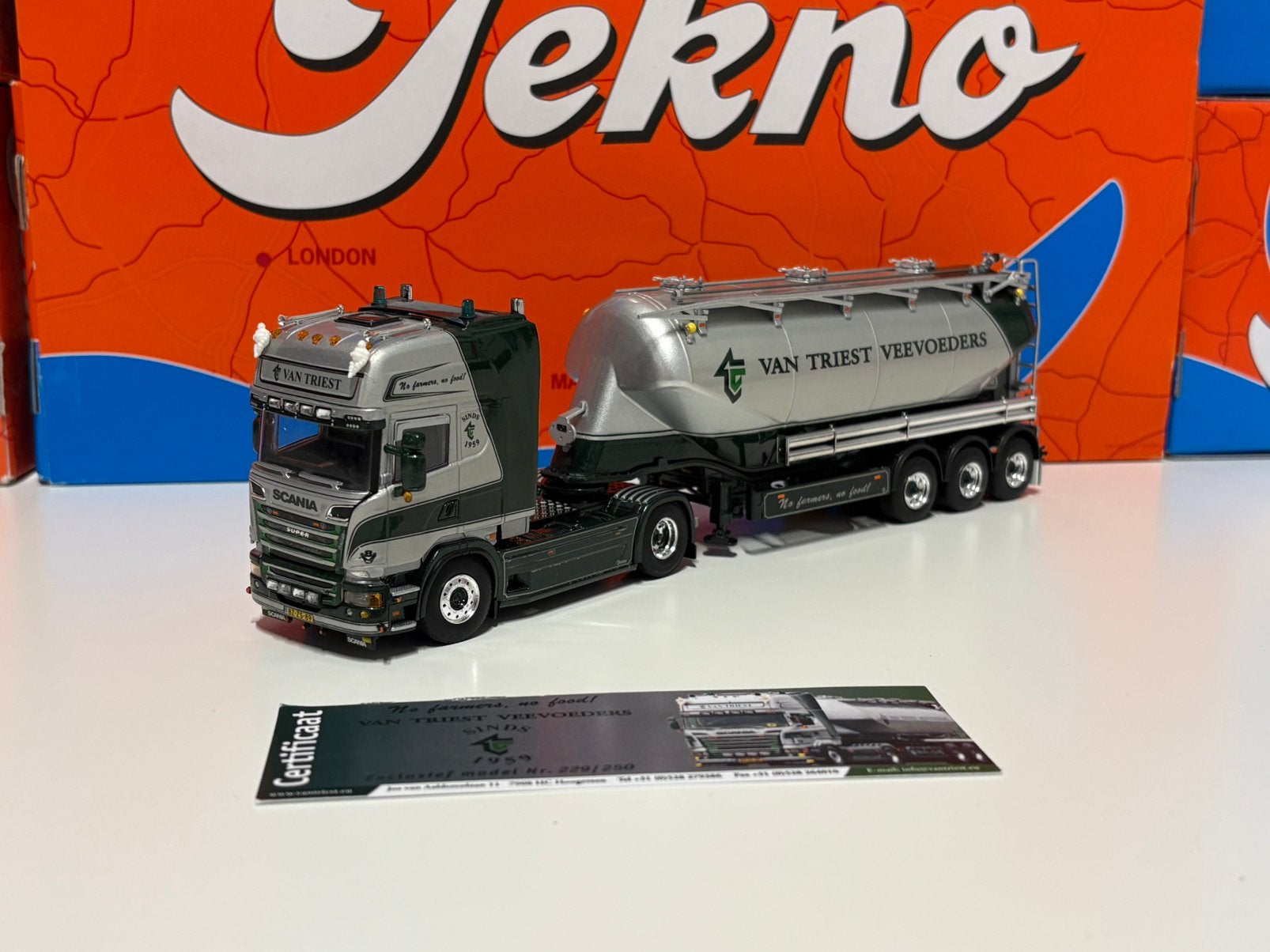Wsi van Triest, Hobby en Vrije tijd, Modelauto's | 1:50, Ophalen of Verzenden, Zo goed als nieuw, Bus of Vrachtwagen, Wsi