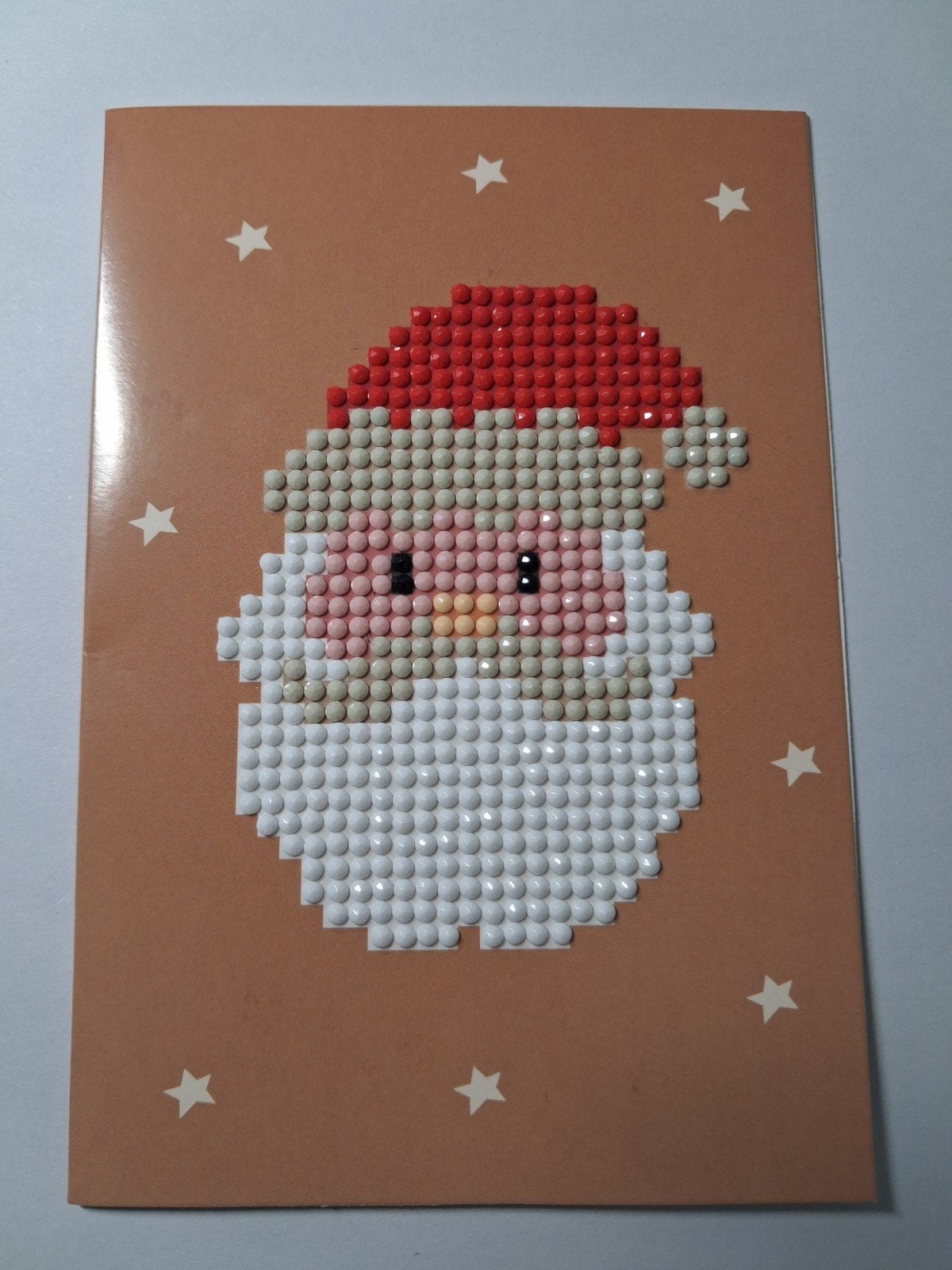 kaart diamond painting kerstman, Ophalen of Verzenden, Nieuw, Kerst