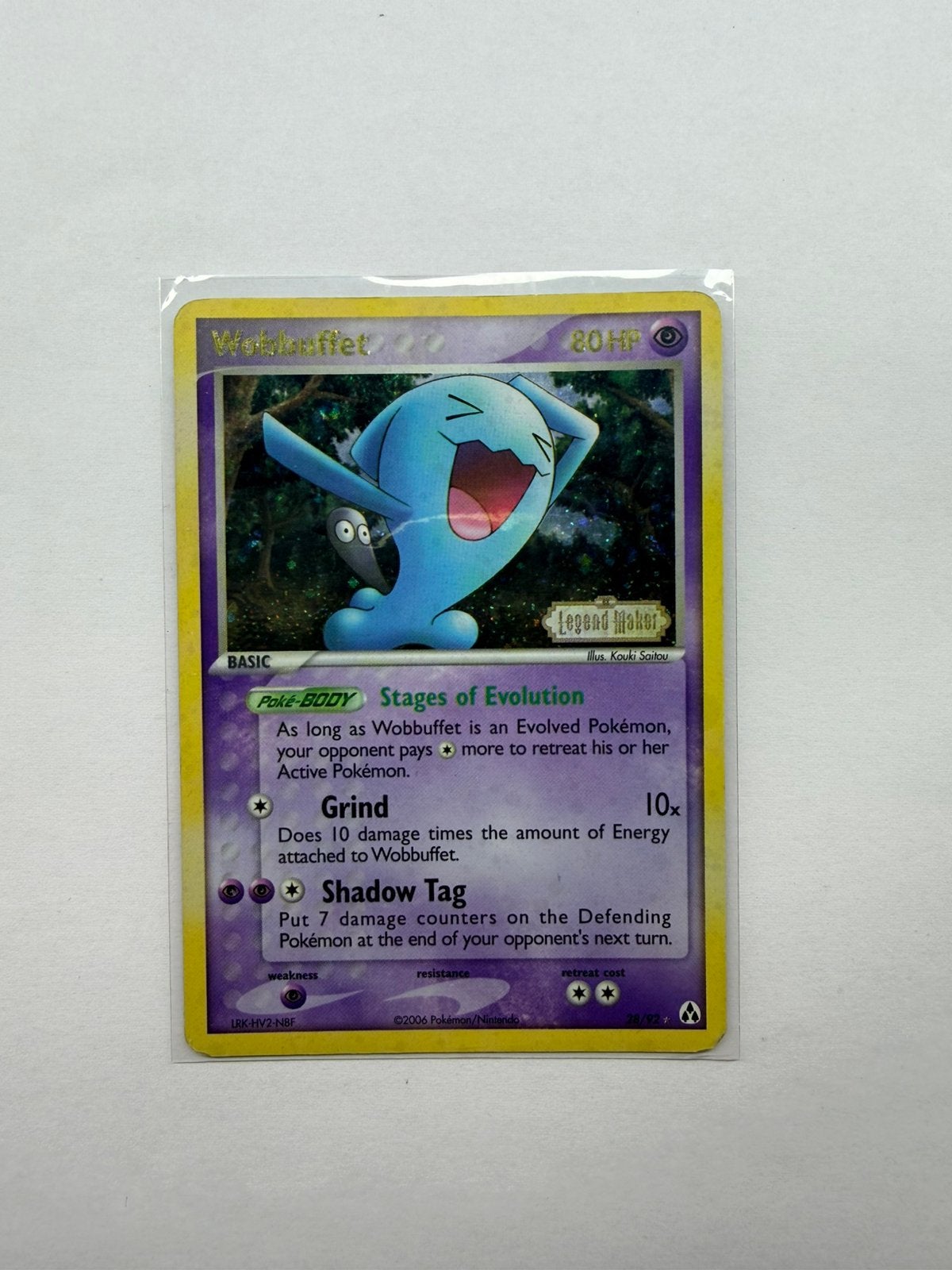 Wobbuffet Pokémon legend maker, Ophalen of Verzenden, Gebruikt