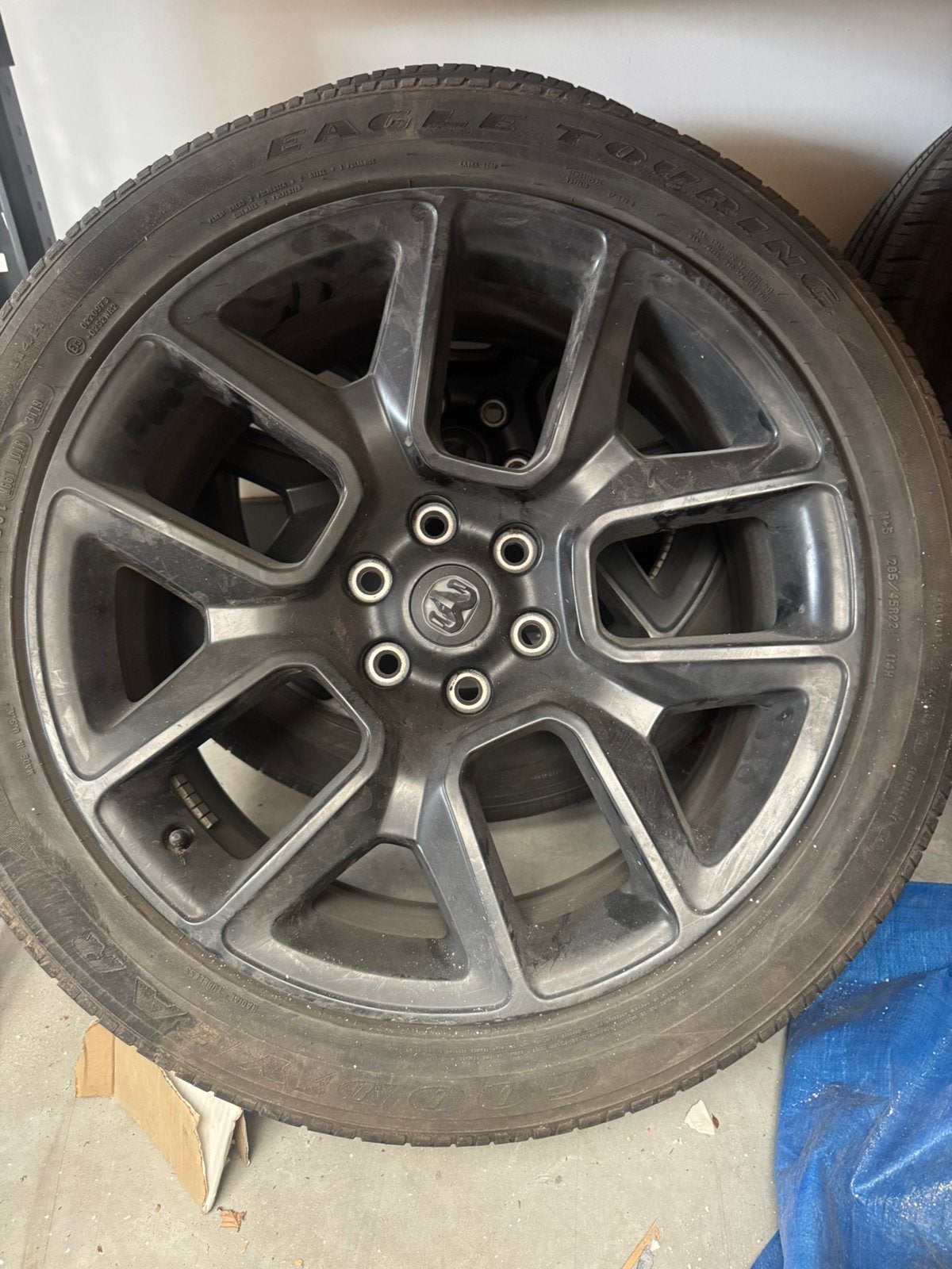 Dodge Ram 22inch velgen. Originele, Ophalen, Overige maten, Zomerbanden, Velg(en)