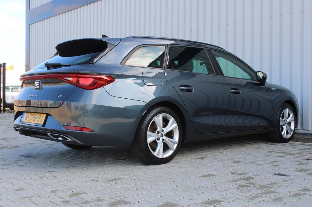 SEAT Leon Sportstourer 1.0 eTSI FR Business | Incl. 12 maand, 12 maanden, Gebruikt, Leon, Leder en Stof