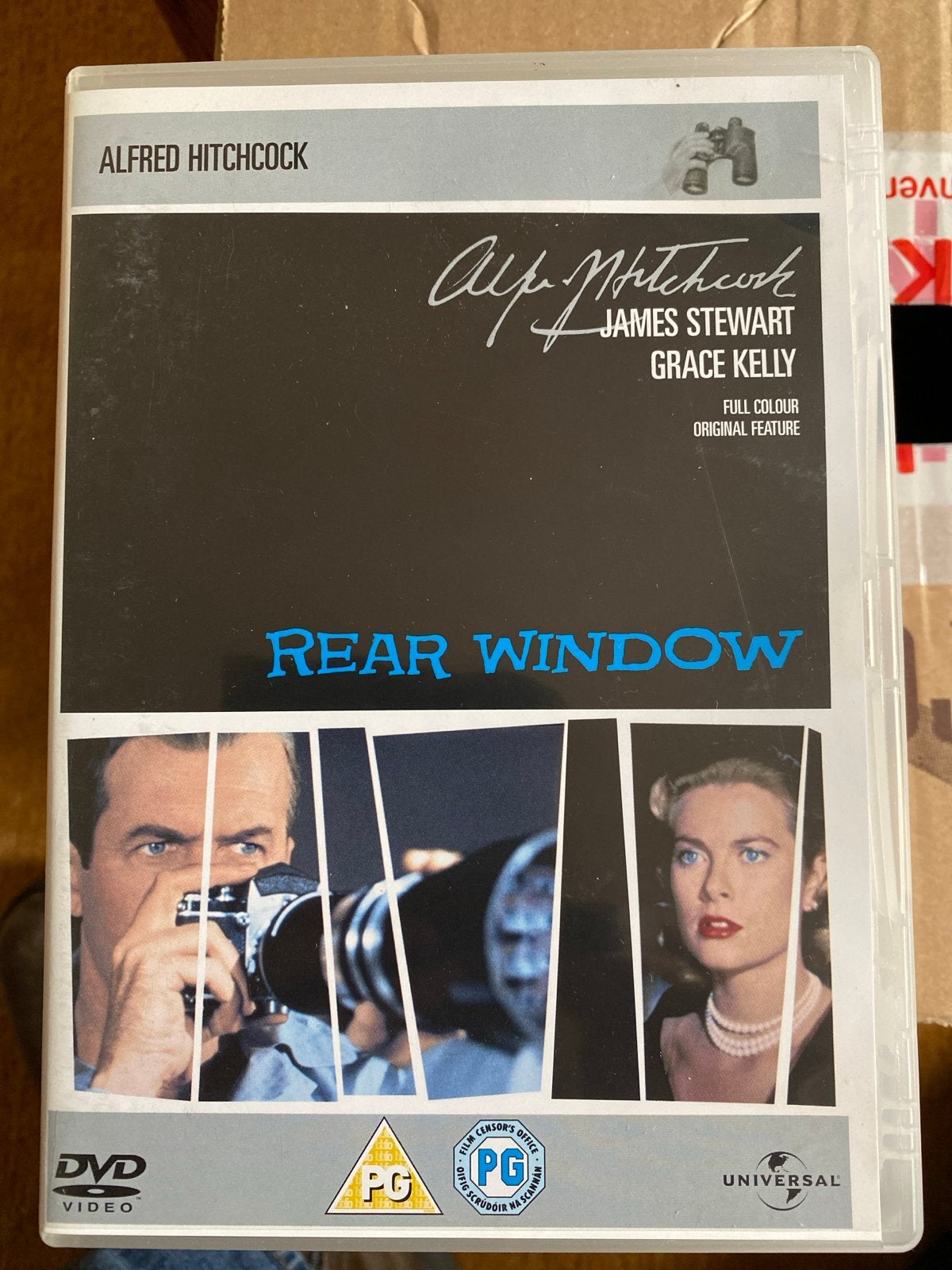 Alfred Hitchcock's Rear Window DVD - James Stewart, Vanaf 6 jaar, Ophalen of Verzenden, Zo goed als nieuw