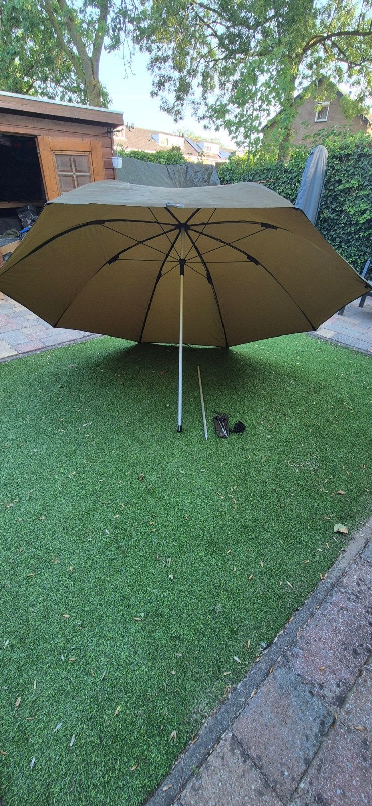 Trakker 60inch Umbrella nieuw!!! transportschade! lezen aub!, Watersport en Boten, Ophalen of Verzenden, Overige typen