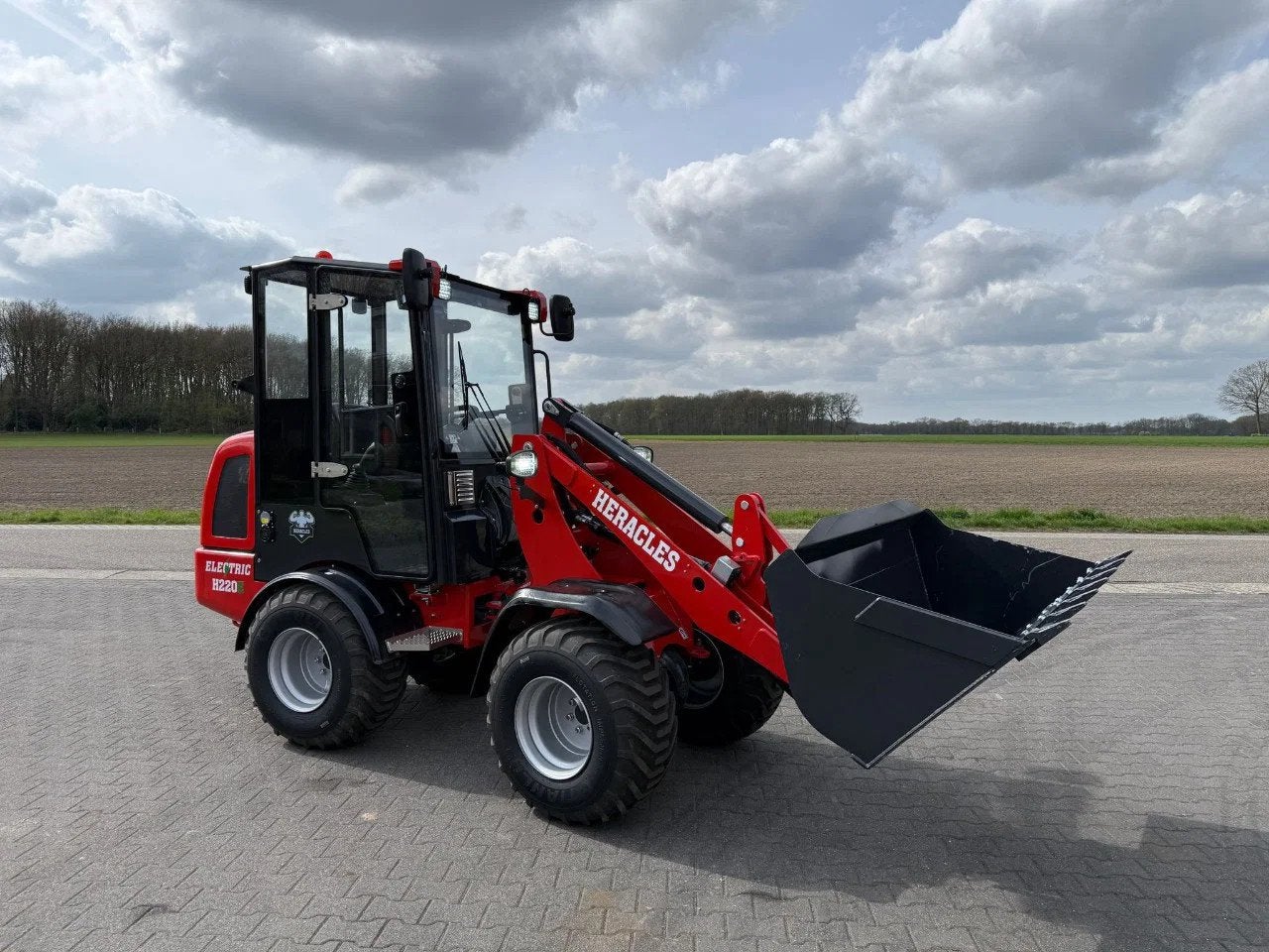 Heracles H220E pro shovel Nieuw! - vanaf €402p/m, Wiellader of Shovel