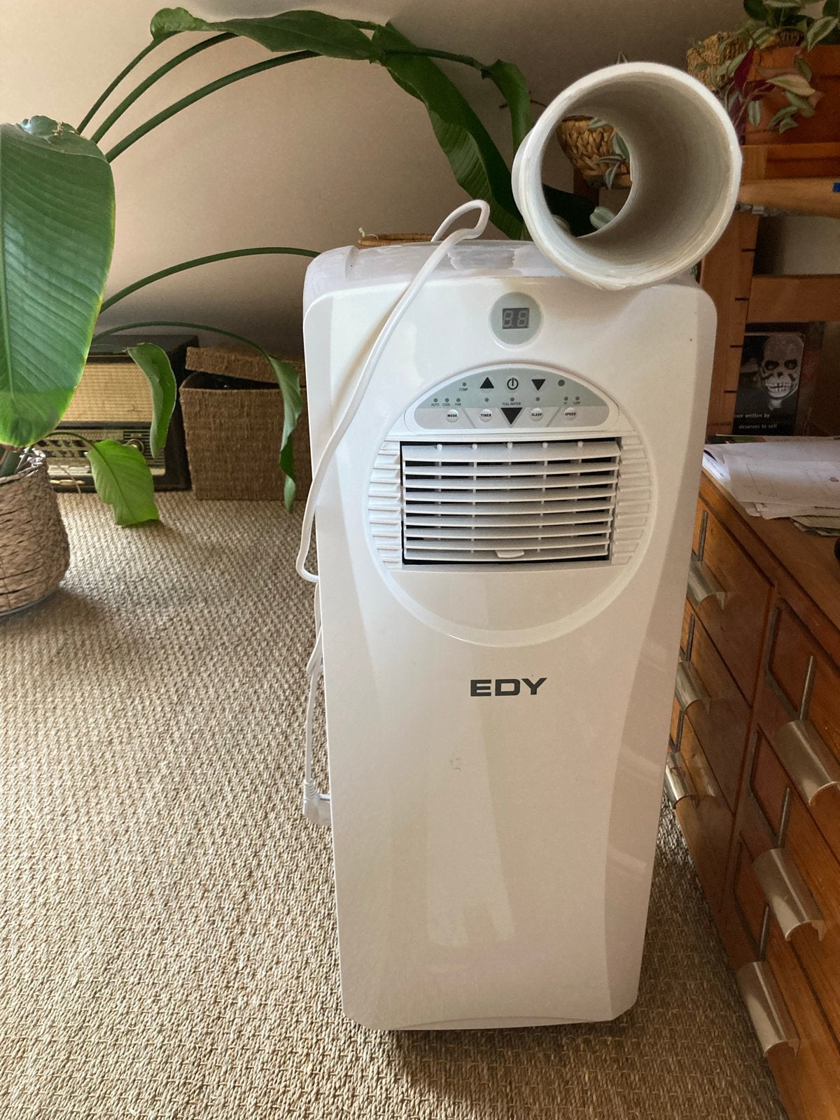 EDY Mobiele Airco EDPA0701 - Koelen en Ontvochtigen, Ophalen, Gebruikt, Minder dan 60 m³, Timer