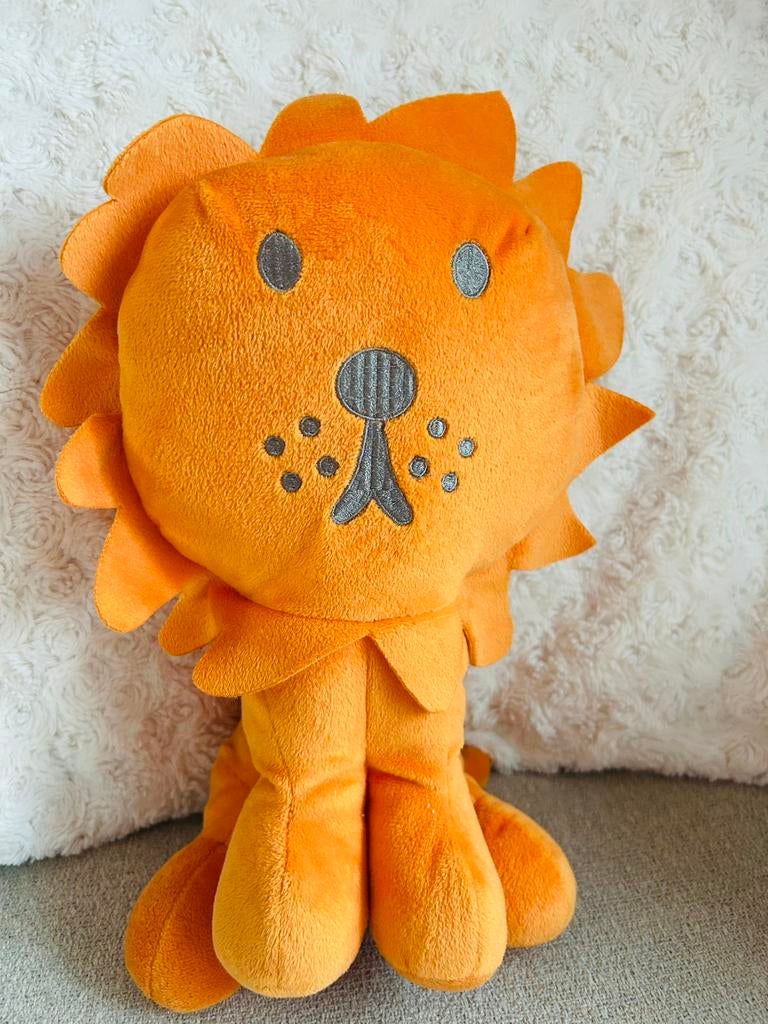Nijntje knuffel leeuw, oranje dierentuin, Dick Bruna, Ophalen of Verzenden, Zo goed als nieuw