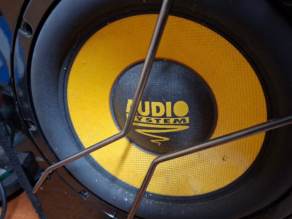 Subwoofer voor in auto, Ophalen, Gebruikt