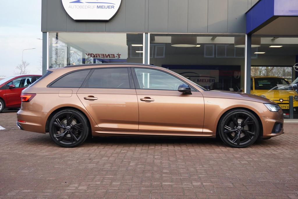 Audi A4 Avant 40 TDI Sport S line black edition | Automaat |, Gebruikt, Bruin, 1505 kg, A4