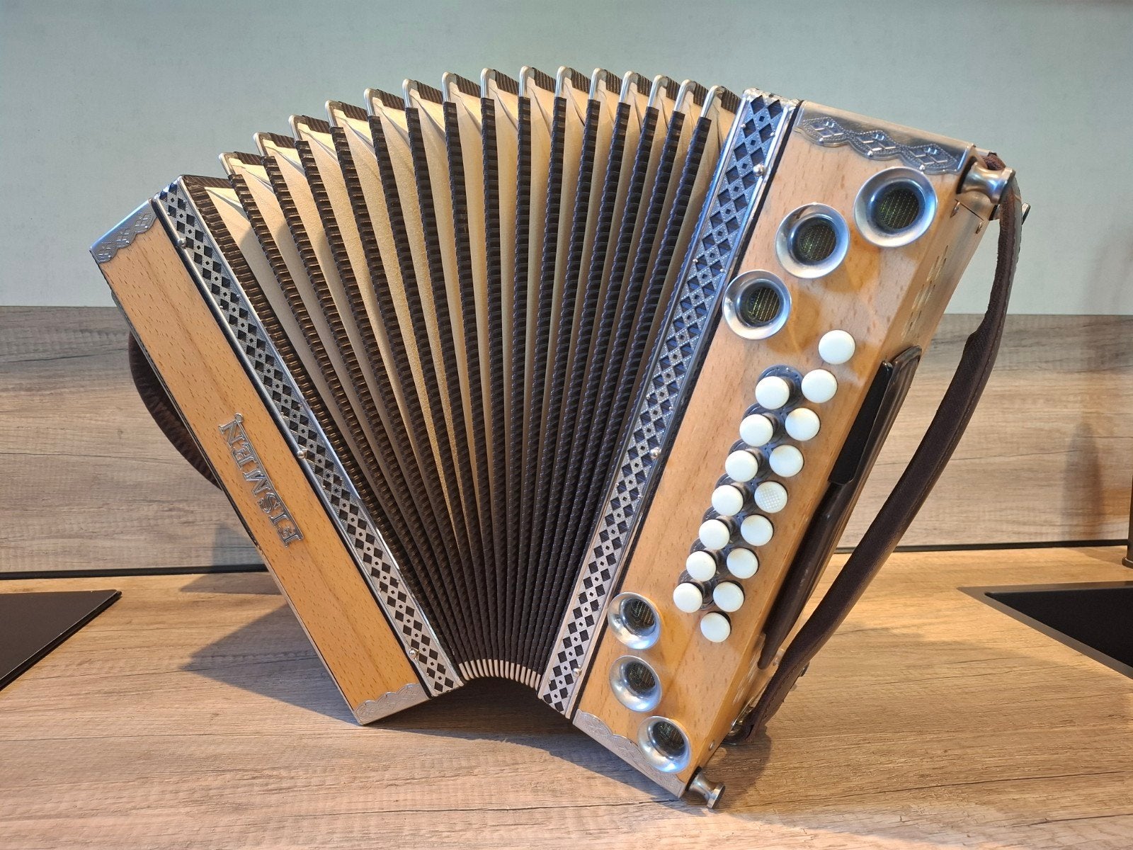 Fismen Steirische Harmonica GCFB  met X-bas, Ophalen, Zo goed als nieuw, Overige formaten, Overige merken