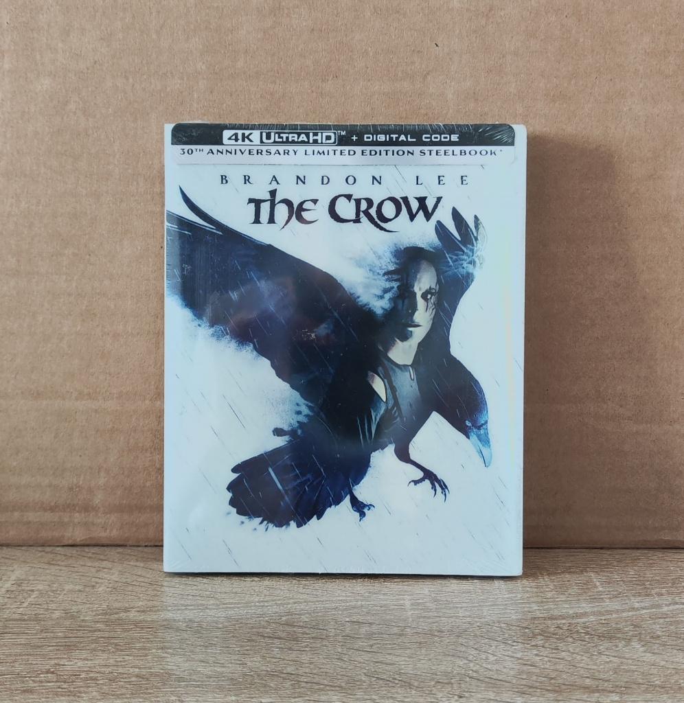 The Crow - 4K UHD Bluray Steelbook (Incl Slipcover), Ophalen of Verzenden, Nieuw in verpakking, Actie