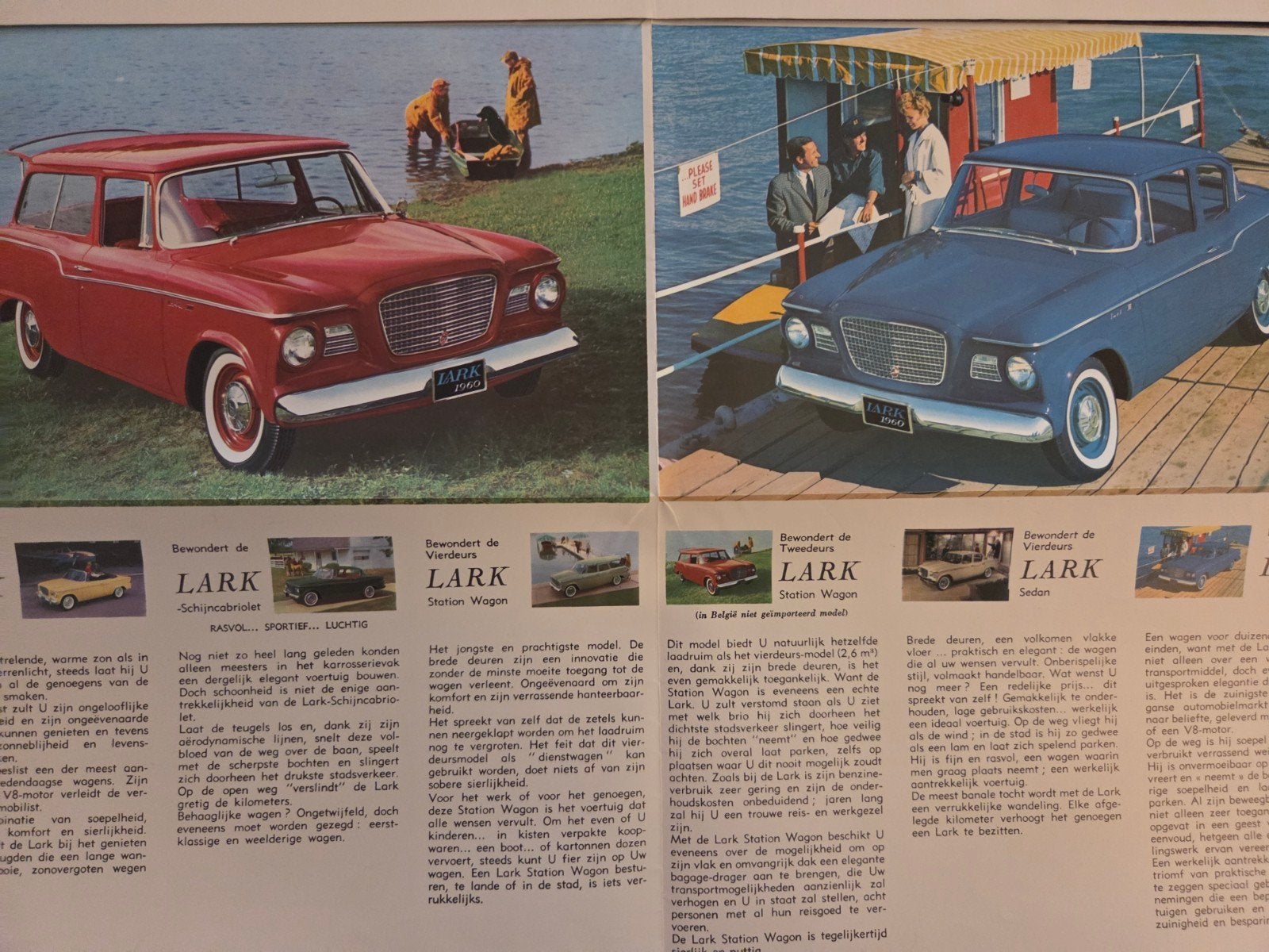 Brochure Studebaker Lark 1960, Ophalen of Verzenden, Zo goed als nieuw, Overige merken