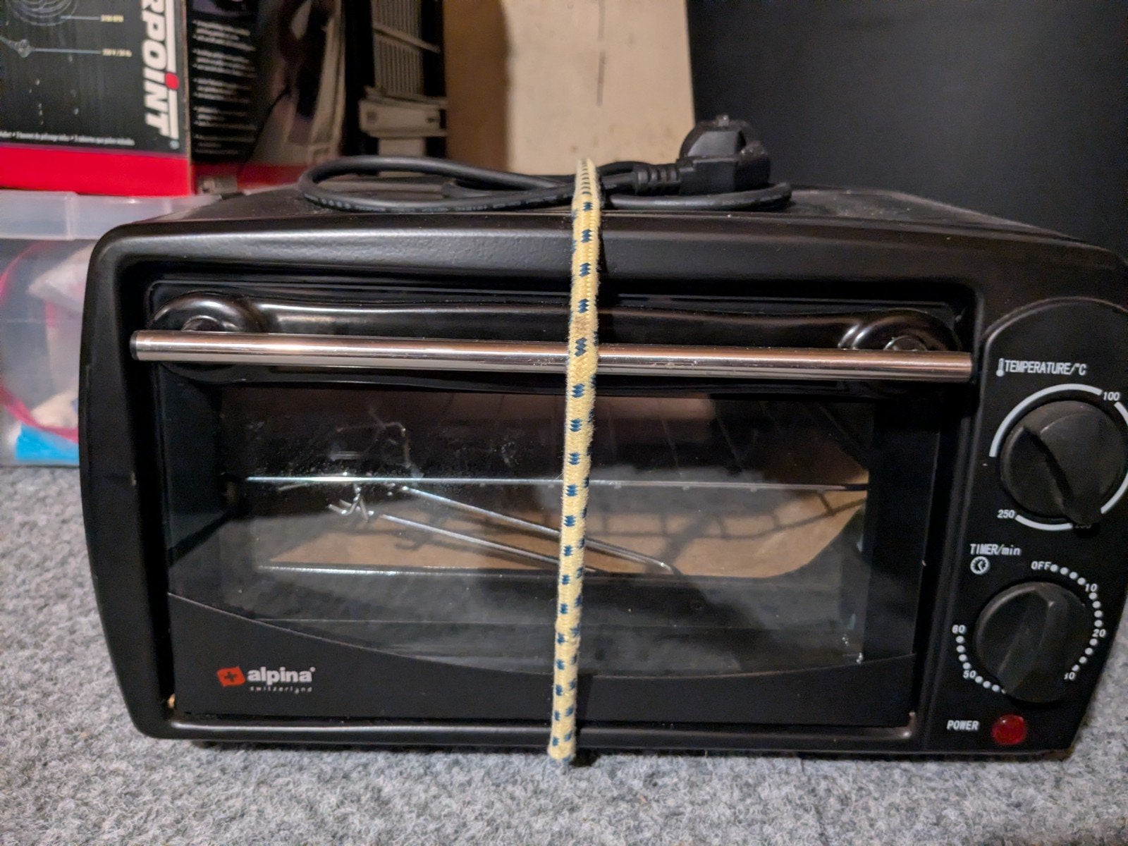 Alpina camping oven, Ophalen, Gebruikt