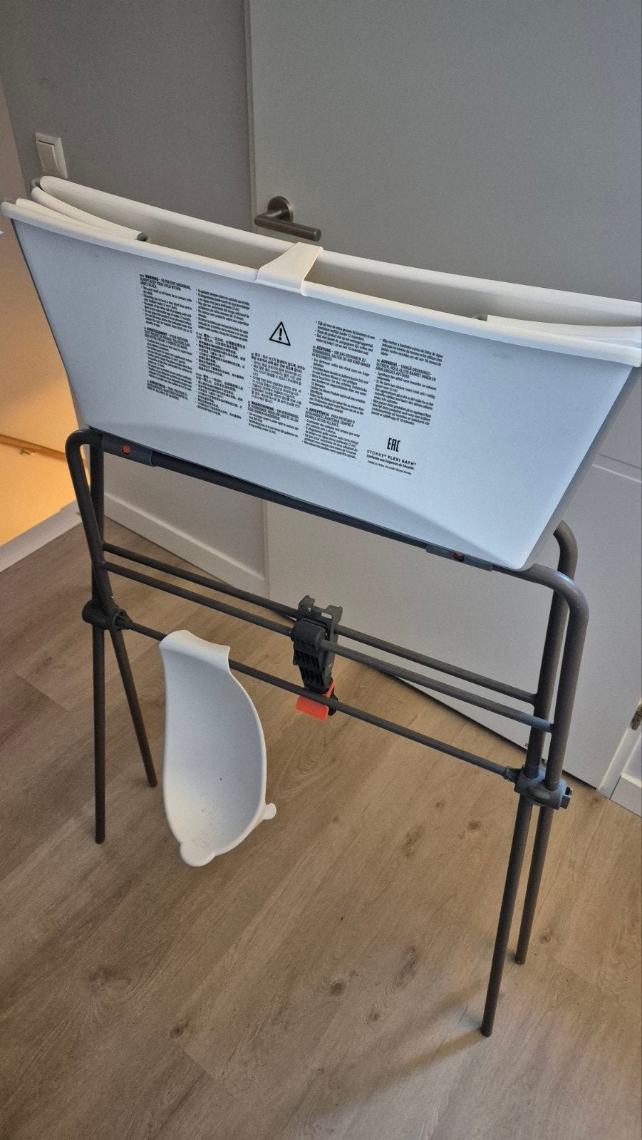 Stokke Flexi Bath badje met standaard en newborn inleg, Kinderen en Baby's, Badjes en Verzorging, Overige merken, Ophalen of Verzenden