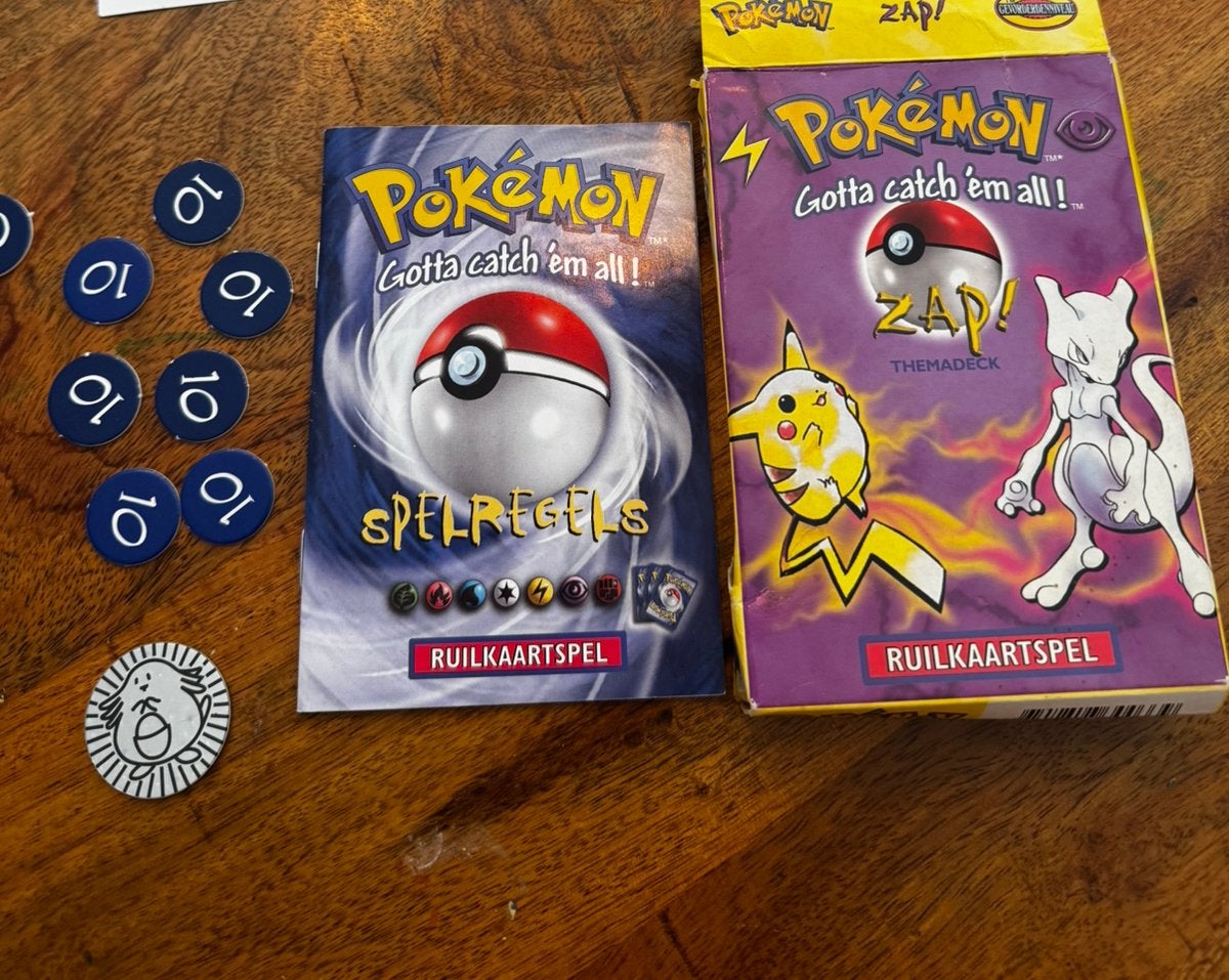 Pokemon Ruilkaartspel Deck.   wotc, Ophalen of Verzenden, Gebruikt, Speeldeck