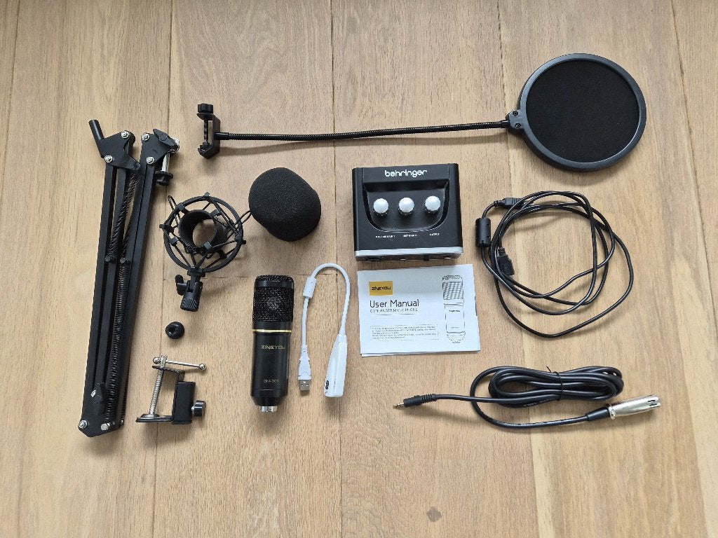 XLR Microphone set, Muziek en Instrumenten, Ophalen of Verzenden, Gebruikt, Overige typen