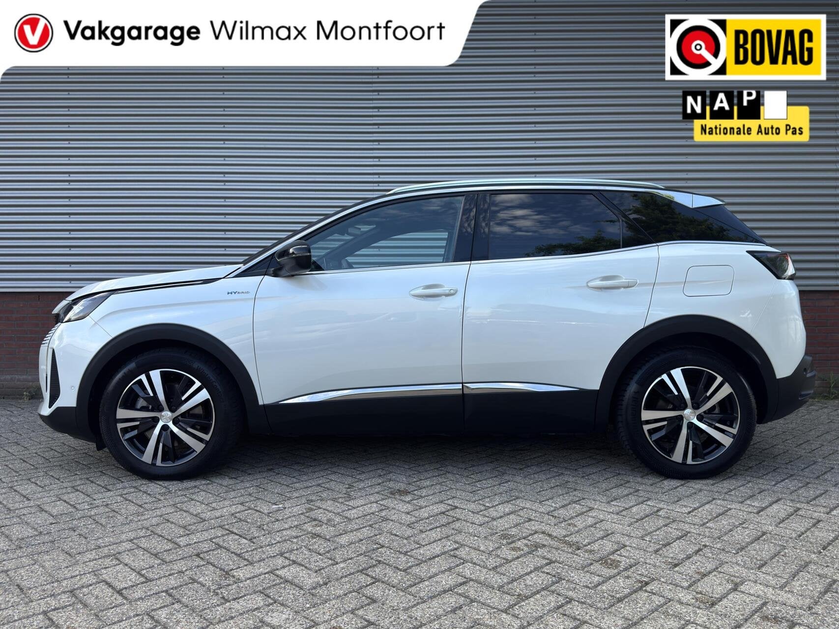 Peugeot 3008 1.6 HYbrid 225 GT Line|SOH 97%|Camera|ACC|Keyle, Auto's, Automatische klimaatregeling, Met garantie (alle), Leder en Stof