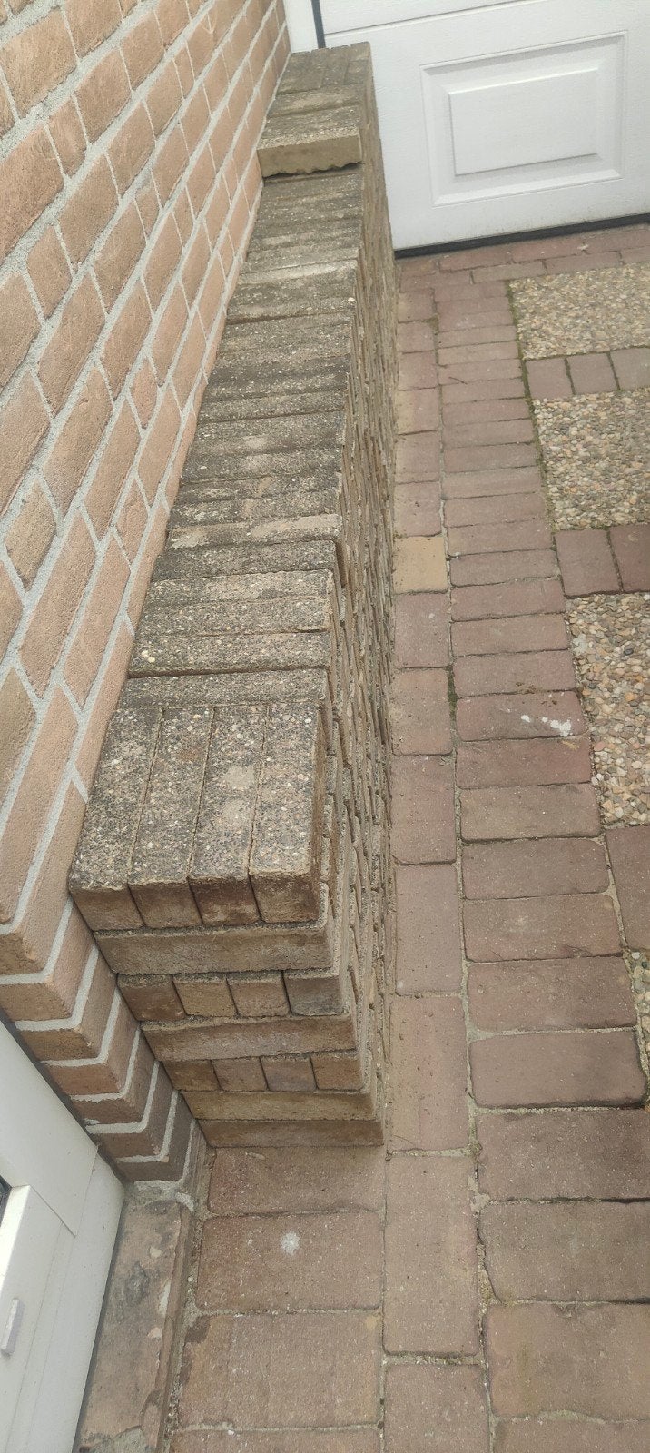 klinkers gratis ophalen, Tuin en Terras, Tegels en Klinkers, Gebruikt, Ophalen of Verzenden, Minder dan 5 m², Beton