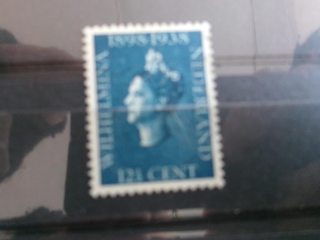 1938 - koningin wilhelmina 12,5 ct (619b), Postzegels en Munten, Postzegels | Nederland, Verzenden, Gestempeld