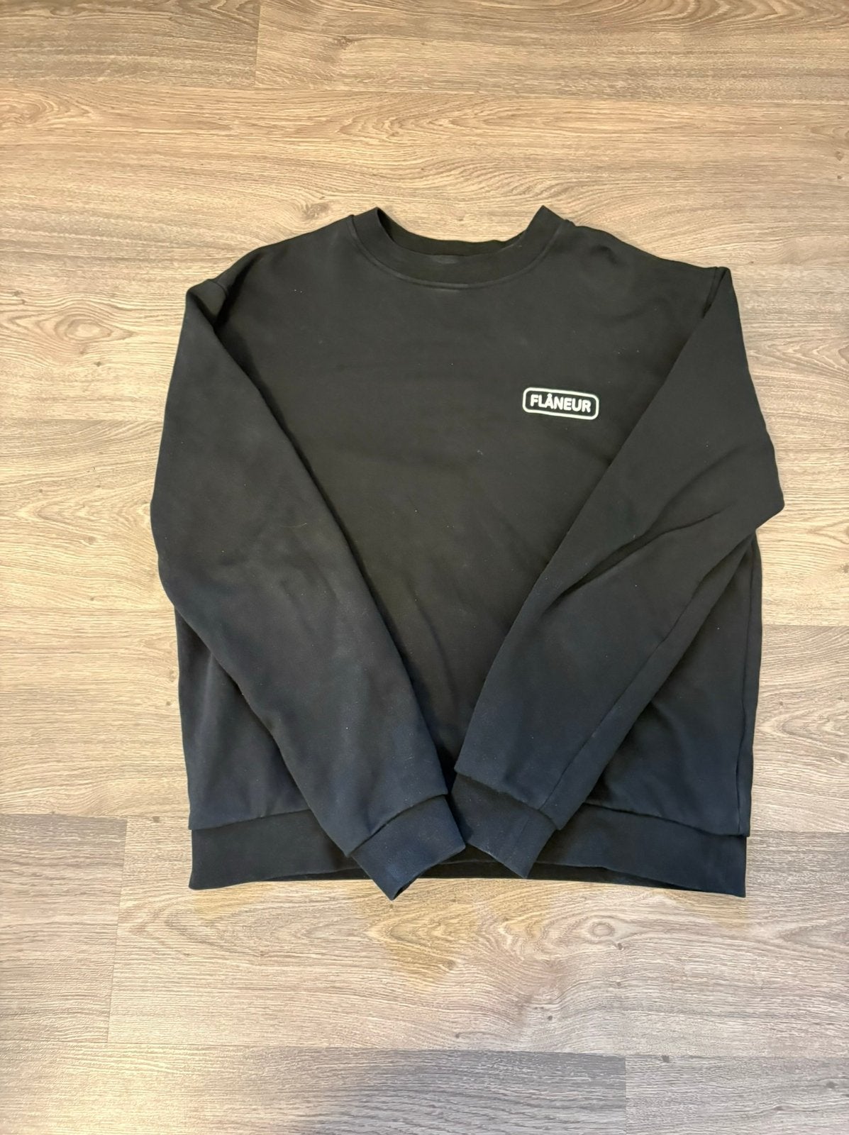 Flaneur trui, Ophalen, Zo goed als nieuw, Maat 48/50 (M), Zwart