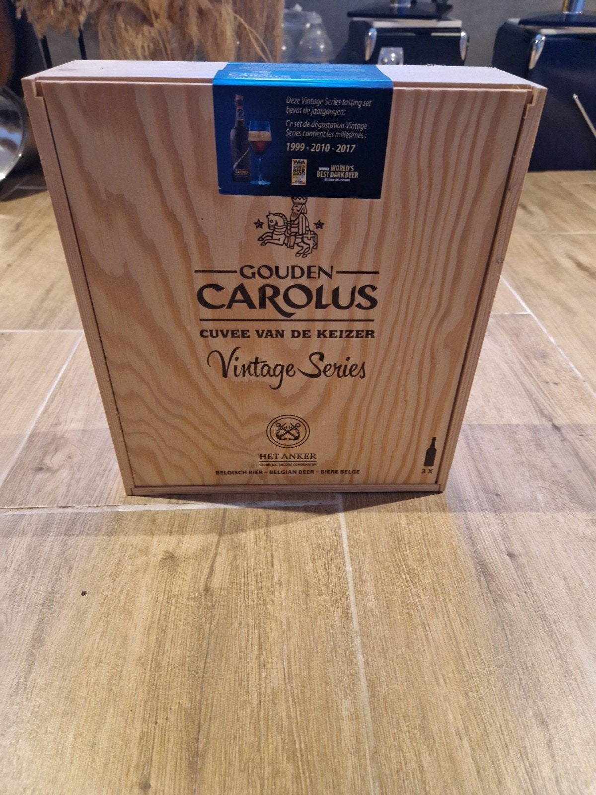 Gouden Carolus Cuvée van de Keizer 1999/2010/2017 Vintage Se, Verzamelen, Ophalen, Nieuw, Overige typen, Overige merken