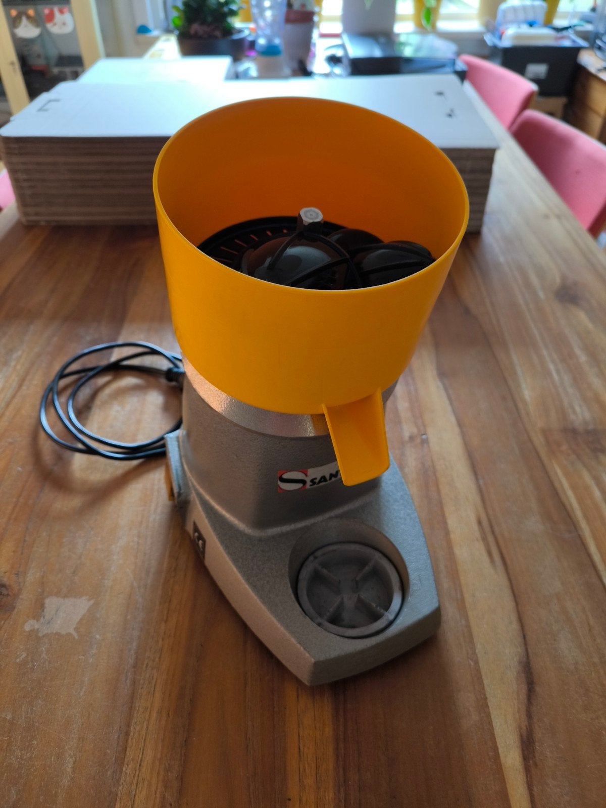 Santos Citruspers Professionele Kwaliteit, Minder dan 1 liter, Ophalen of Verzenden, Gebruikt, 1 snelheid