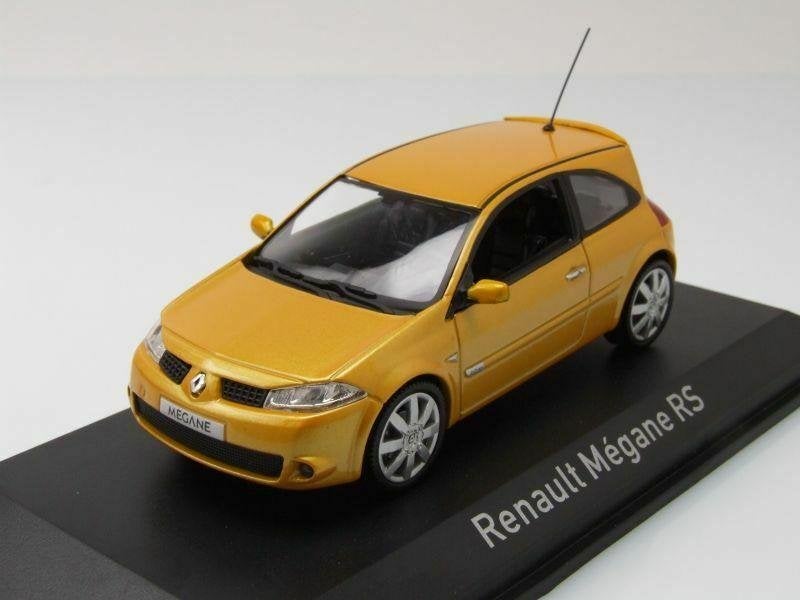 Renault Megane RS 2004 Geel 1-43 Norev, Tschuiten@hotmail.com, Auto, Frankrijk, Norev