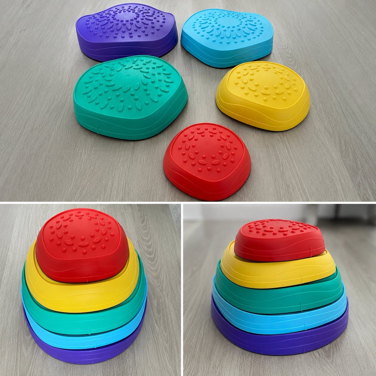 Balance Stapstenen Set 5-delig | Stepping Stones, Ophalen of Verzenden, Zo goed als nieuw