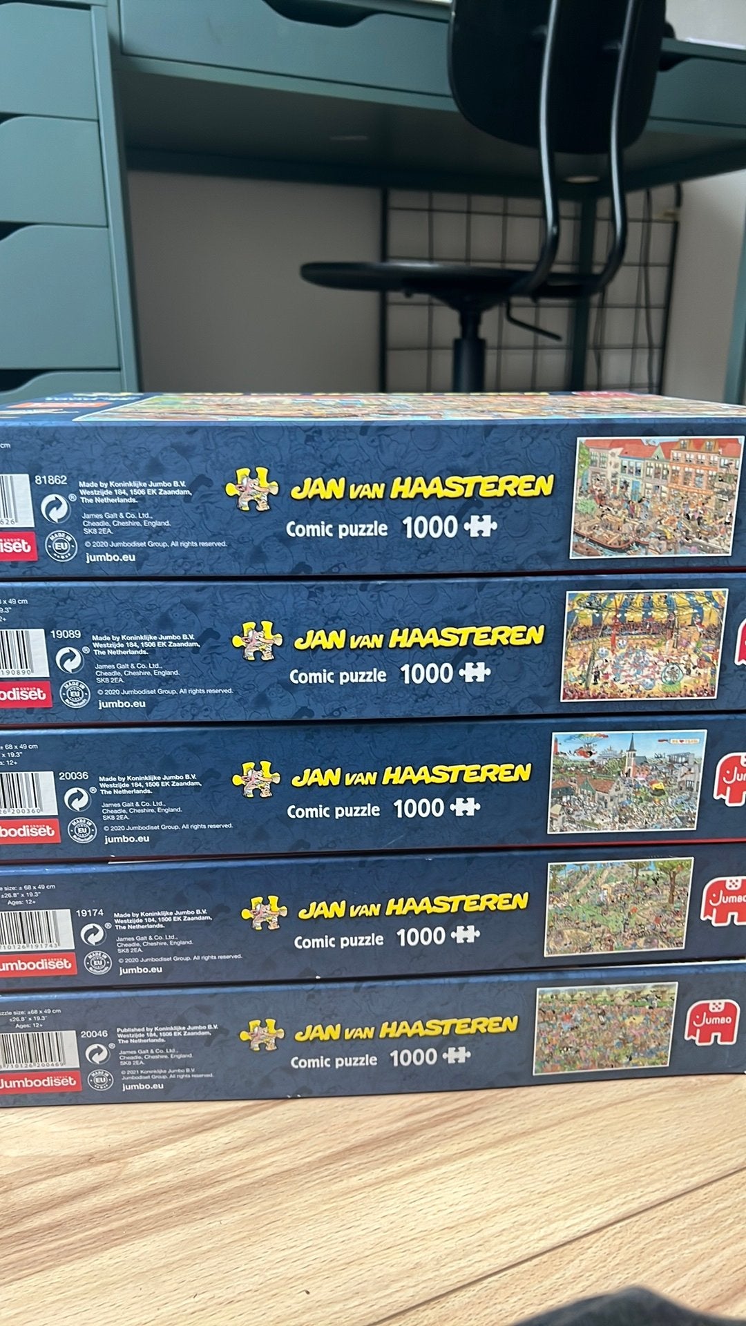 Jan van haasteren puzzels 1000 stukjes