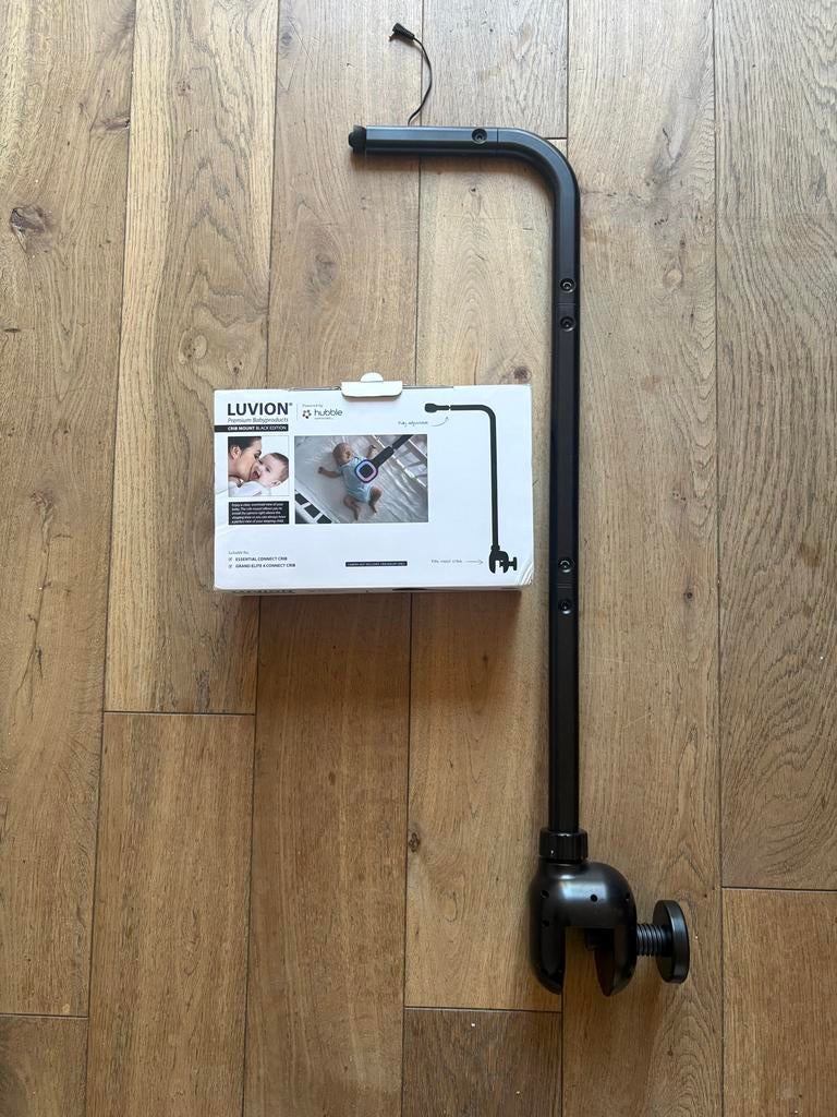 Luvion Hubble Crib Mount Black Edition - Zo goed als nieuw, Ophalen, Zo goed als nieuw, Camera