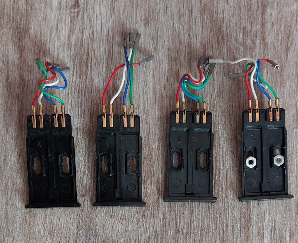 Headshel slede`s voor Philips, Ophalen of Verzenden, Gebruikt, Platenspeler-onderdeel, Philips