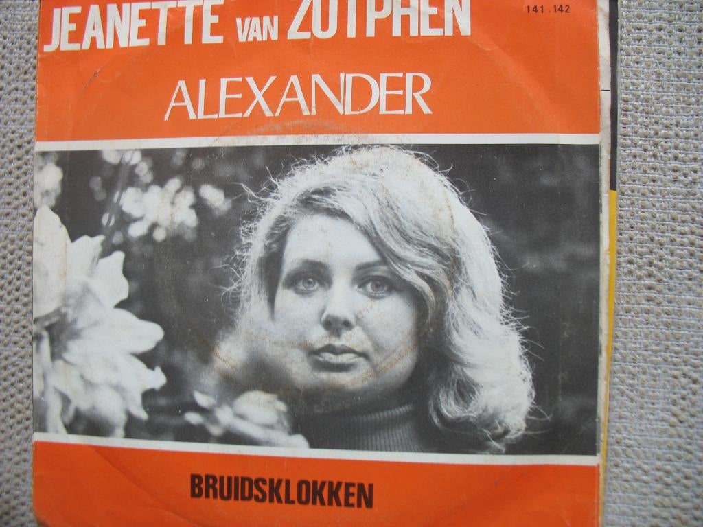 Jeanette van Zutphen - Alexander, Gebruikt, 7 inch, Single, Ophalen of Verzenden