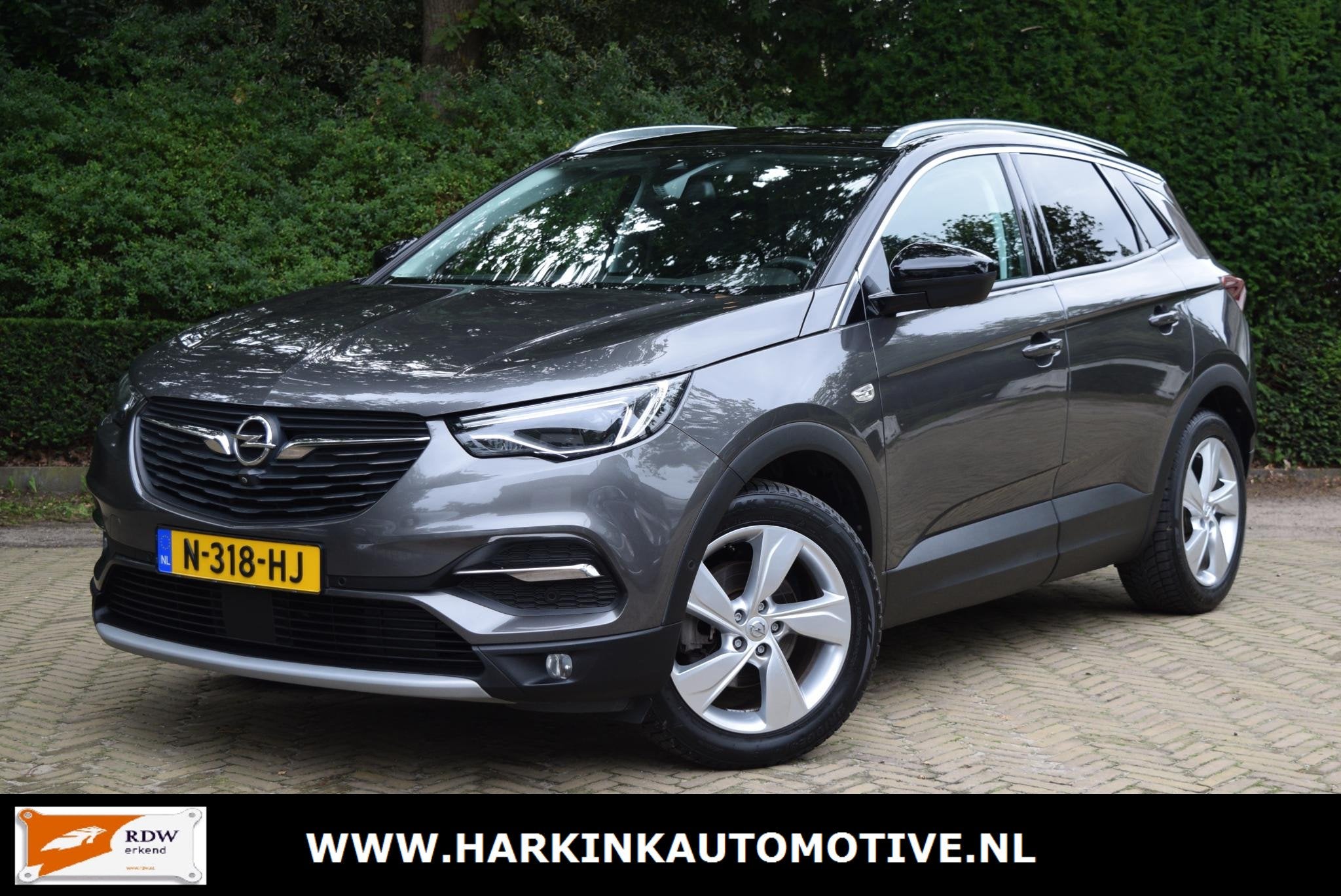 Opel Grandland X 1.2 Turbo Ultimate | Stoelkoeling | Stuurve, Voorwielaandrijving, Stof, Gebruikt, Euro 6