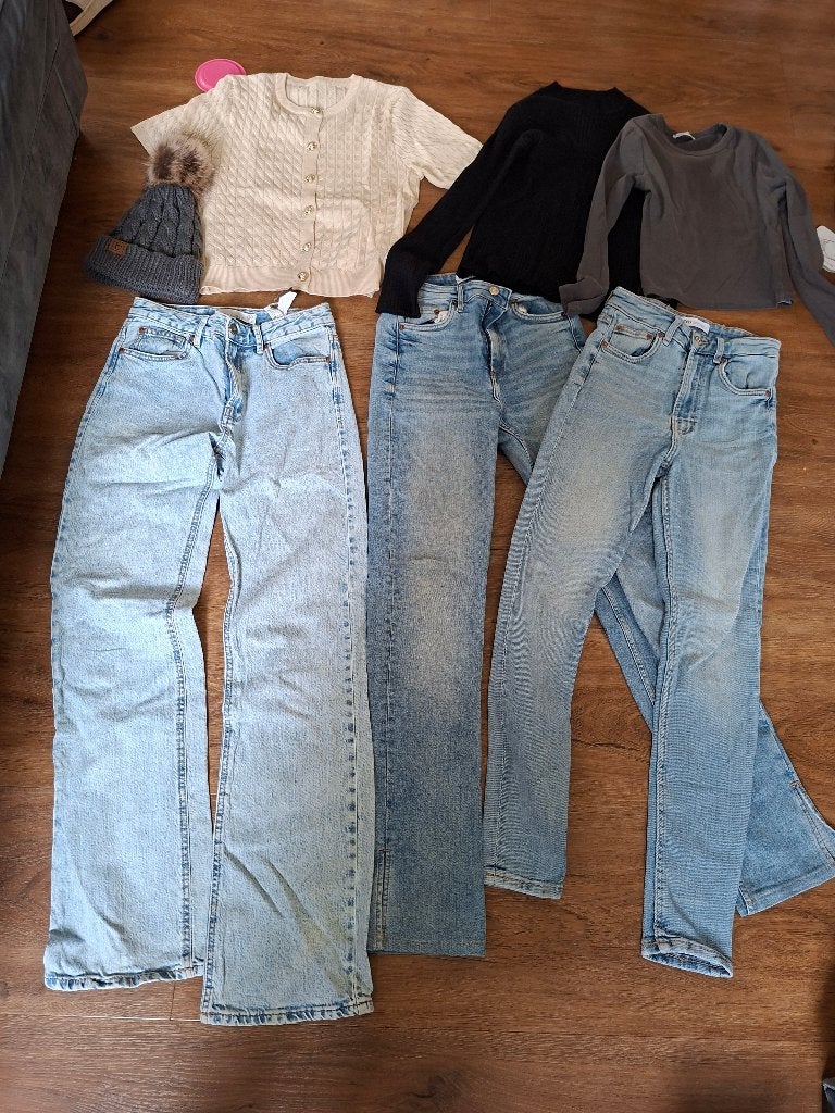 Kledingpakket xs Zara Stradivarius Geisha Bershka, Ophalen of Verzenden, Zo goed als nieuw, Maat 34 (XS) of kleiner