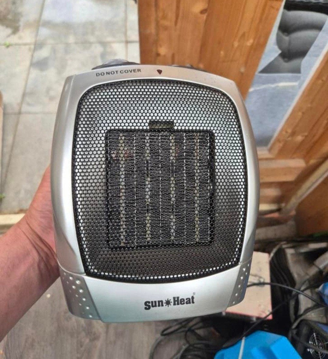 Compacte Sun Heat keramische kachel, Ophalen of Verzenden, Zo goed als nieuw