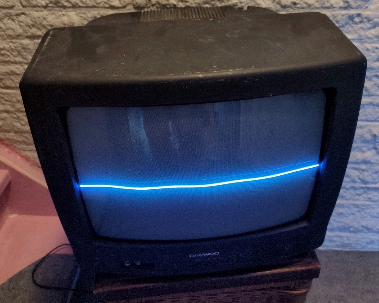 Daewoo 14Q3T CRT TV - Vintage kleurentelevisie, Ophalen of Verzenden, 100 cm of meer