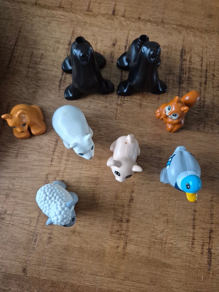 Duplo boerderijdieren, Ophalen, Zo goed als nieuw, Compleet, Duplo