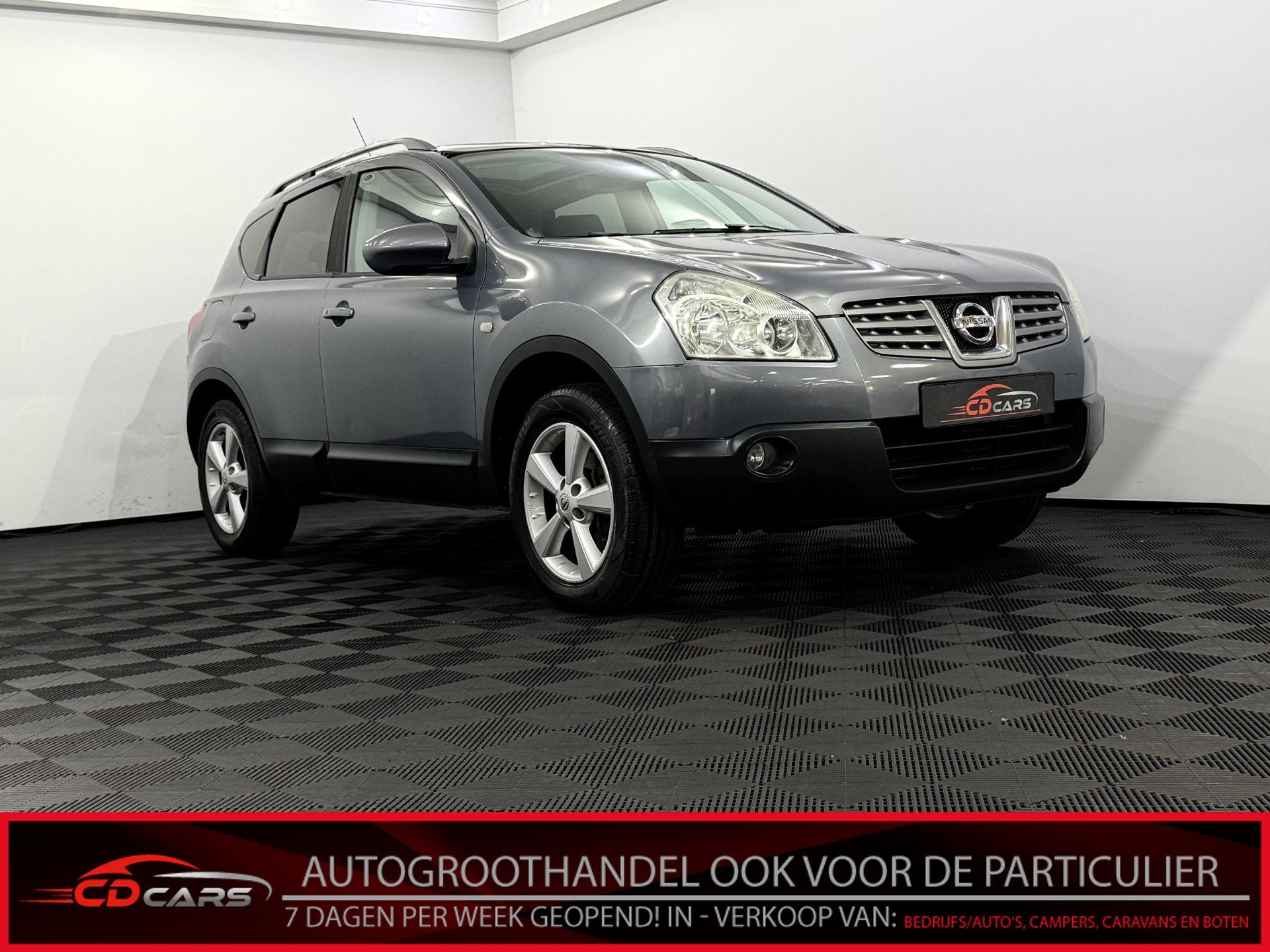 Nissan QASHQAI 2.0 Tekna Panoramadak, Leder, Camera, Stoelve, Auto's, Automatische klimaatregeling, Gebruikt, 4 cilinders, Blauw