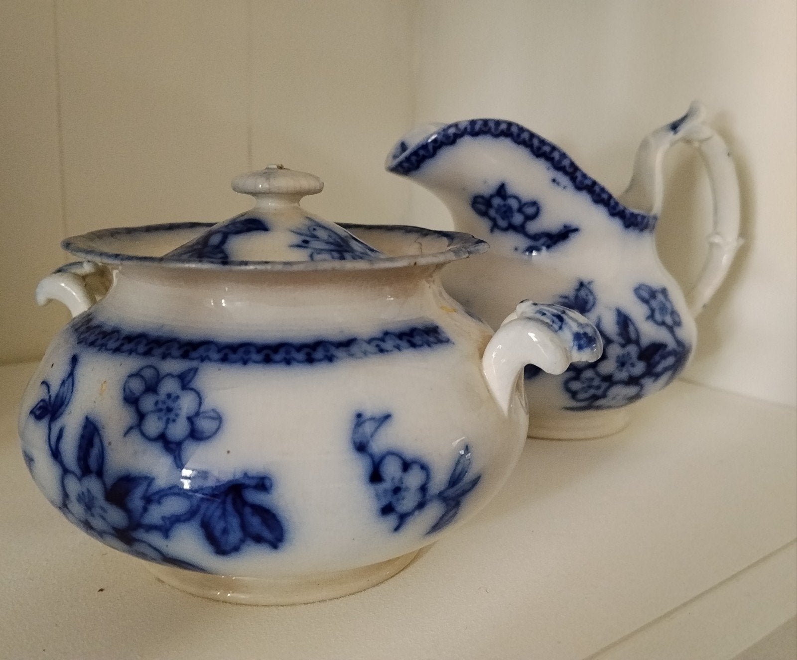 hackwood antieke set, Ophalen
