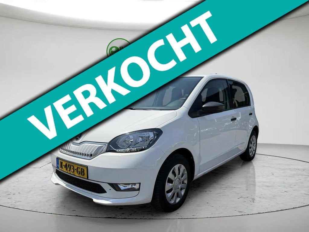 Skoda Citigo e-iV EV Ambition | SOH 95% | Stoelverwarming |, Auto's, Skoda, 83 pk, 260 km, Wit, Origineel Nederlands