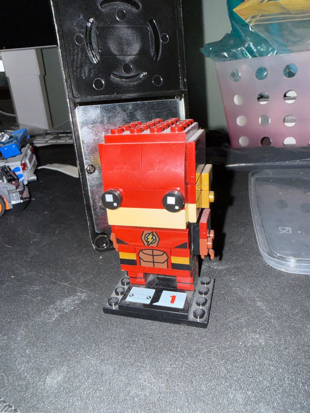 LEGO Brickheadz The Flash, Ophalen of Verzenden, Gebruikt